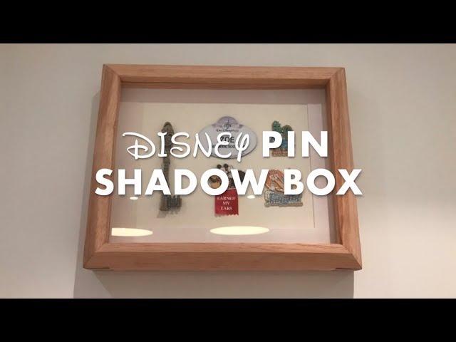 How To Make A Collector Pin Shadow Box