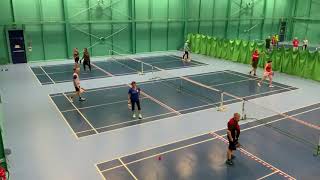 Hannah Stockton/Andrew Portlock v Angela McGilveray/Christopher Scott Leary