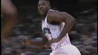 Larry Johnson - Spurs at Hornets - 1995