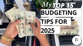 Budget Smarter In 2025 | 15 Easy Tips To Master Your Budget