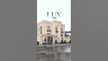 LUX VILLA | Mẫu biệt thự Tân Cổ Điển 1 Trệt 1 Lầu Sang Trọng & Đẳng Cấp