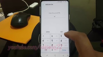Samsung Galaxy S9 : How to Enable or Disable Lock network and security (Android Oreo)