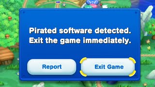 New Super Mario Bros. U - Anti-Piracy Screen (Level Completion)