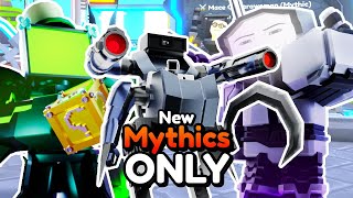 NEW MYTHICS ONLY vs ENDLESS MODE!! (Toilet Tower Defense) screenshot 5