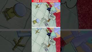 Find 3 Differences Spongebob #26