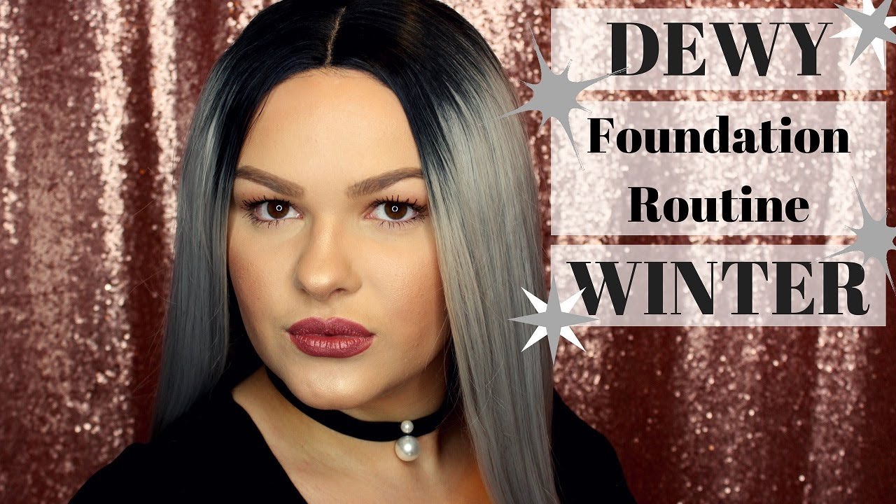 Winter Foundation Routine + Contour & Highlight + Eyebrow Routine I VankaKnows