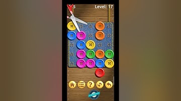 Buttons and Scissors | Gameplay Walkthrough | Level 12 to Level 22 | Train your brain