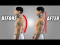 How To Correct Your POSTURE &amp; Increase Your HEIGHT