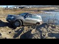 КТО ЖЕ ЛУЧШЕ??? LEXUS LX 470 против JEEP Grand Cherokee и Toyota CARIB на бездорожье. OffRoad