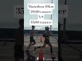 10km 달리기 자세 비교 #마라톤 #10km #달리기