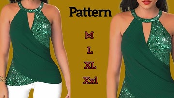 How to Draft a Raglan Blouse pattern in 4 Sizes | Step-by-step Pattern Making Tutorial
