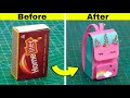 DIY Mini unicorn school bag from matchbox || Make Miniature school bag with matchbox