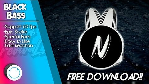 [FREE DOWNLOAD] Black Bass Template || Avee Player 1.2.83