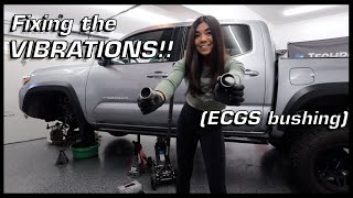 My Lift Kit is Causing Vibrations on my Tacoma?! Time for ECGS Bushing (Install + Review)