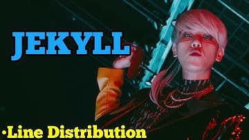 EXO - JEKYLL (Line Distribution)