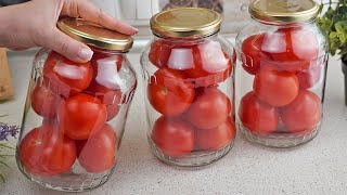 So bleiben Tomaten das ganze Jahr frisch! Ohne Salz und Essig Resimi