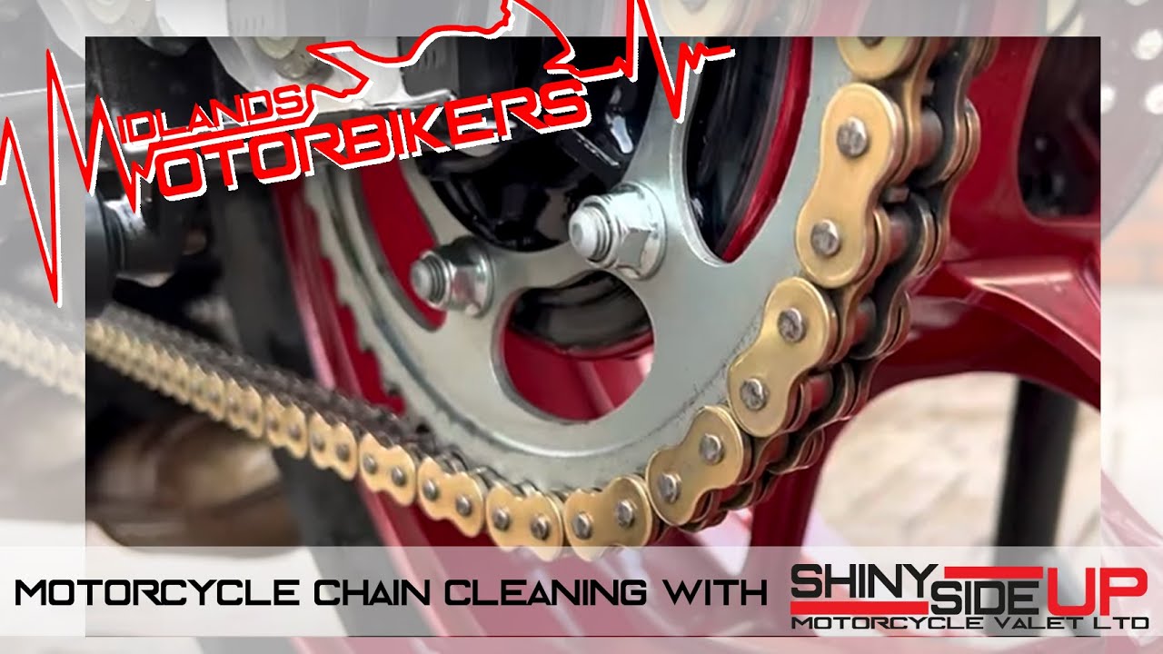 Motorcycle Bike Chain Washer Chain Cleaning Machine Kit Brush Gear Cleaner  Tool