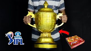How to make Cricket IPL Trophy from Cardboard