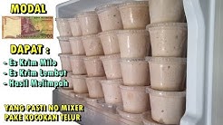 MODAL 5000 BUAT ES KRIM LEMBUT TANPA MIXER HASIL MELIMPAH - IDE BISNIS RUMAHAN - Durasi: 11.59. 