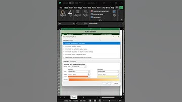 Excel Auto Border Secrets Revealed! 💯 | How to Create an Auto Border in Excel 🔥 #shorts  #exceltips
