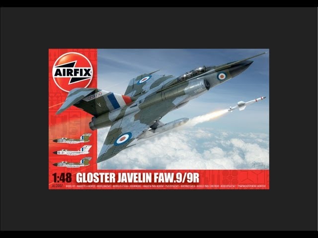 Airfix 1/48 Gloster Javelin FAW.9/9R Scale Model Review
