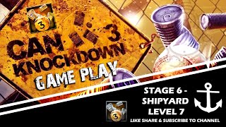 Can knockdown 3 Gameplay Walkthrough | Shipyard - Level 7 | (Android/iOS) No Commentary #shorts screenshot 5
