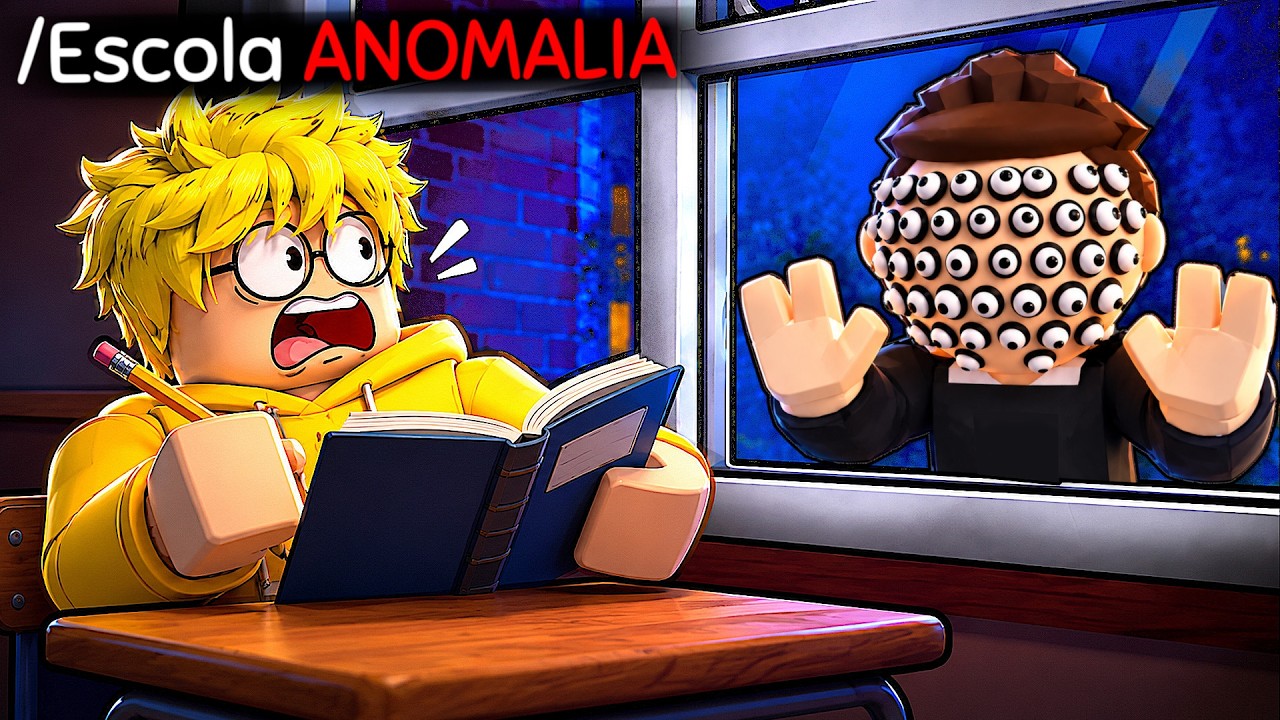 VIREI DIRETOR na ESCOLA de ANOMALIAS no ROBLOX