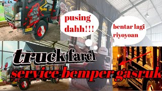 TRUK FAREL SERVICE BEMPER PASCA GASRUK DI PELABUHAN KETAPANG!!!!!