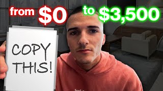 Broke to $3.5k Days: The Exact Content System You Can Copy Today