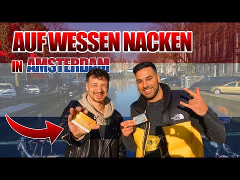Whose NECK in the COFFEESHOP Amsterdam | FaxxenTV