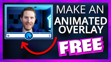 How to Make an ANIMATED Camera Overlay in Blender 2.8 for your Twitch Stream | StreamSchool