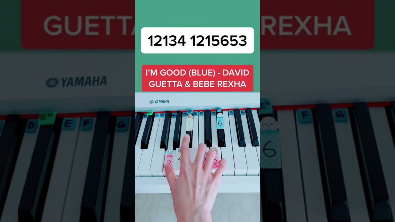 I’m Good (Blue) - David Guetta & Bebe Rexha (Piano Tutorial) 