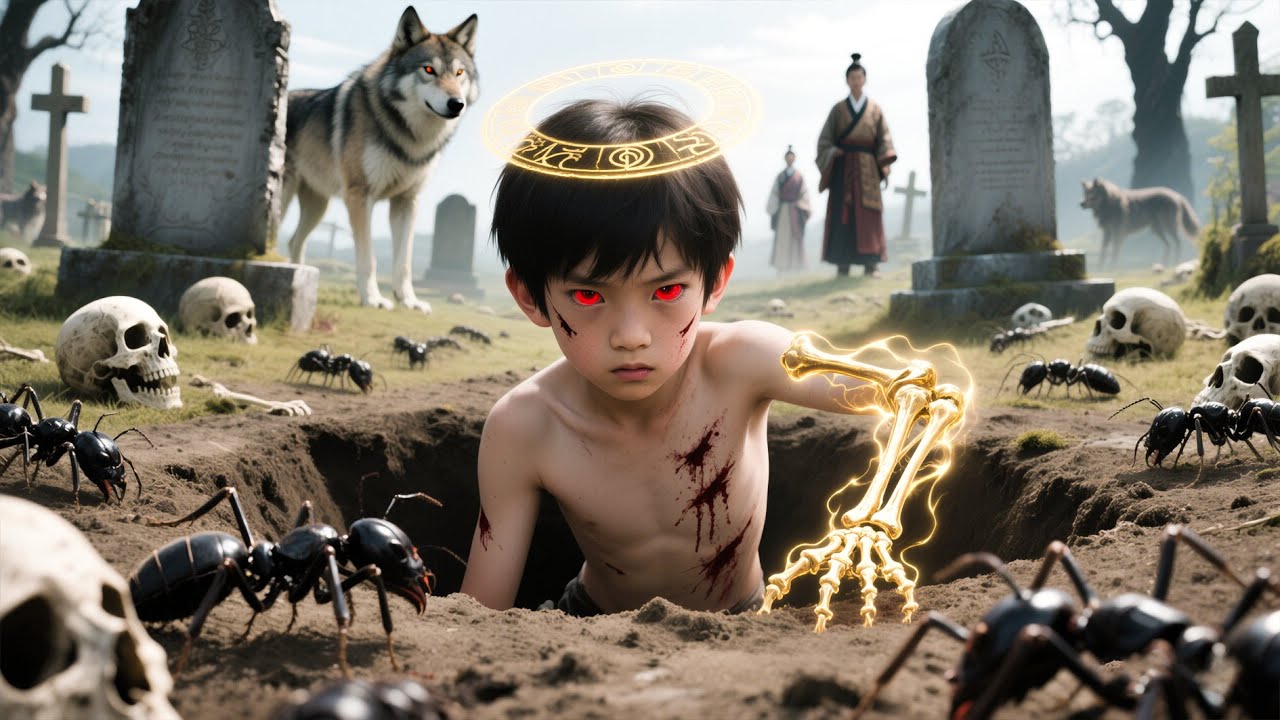 5歲男娃被扔亂葬崗，怎料被武神魔童穿魂附體！母親被綁架，直接一秒十拳教訓所有人，逆襲人生！JDDJ#王凱沐 #王皓祯