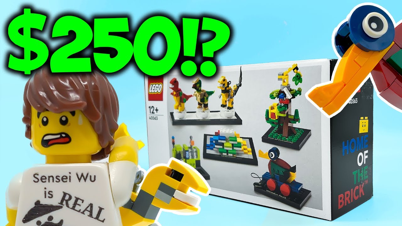This LEGO Set is FREE... If You Spend HOW MUCH!? - Tribute to LEGO House GWP EARLY Review! Set 40563