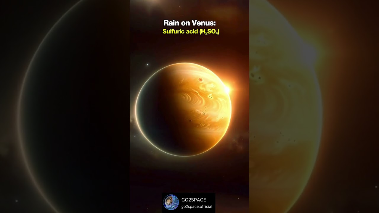 Rain on Different Planets! ( Earth, Venus and Neptune) | GO2SPACE