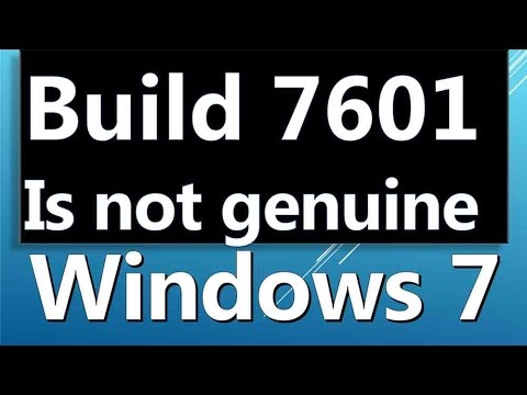 Video: Come Attivare Windows 7 Se La Copia Di Windows Non è Autentica?