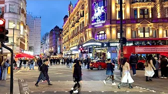 London New Years Eve 2025 🇬🇧 🥳 🎉 Walking Busy London Hours Before New Year 4K HDR Walking Tour
