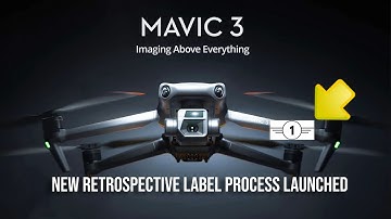 DJI Mavic 3 & Cine: Retrospective C1 Label Classification Now Possible *In Europe only*