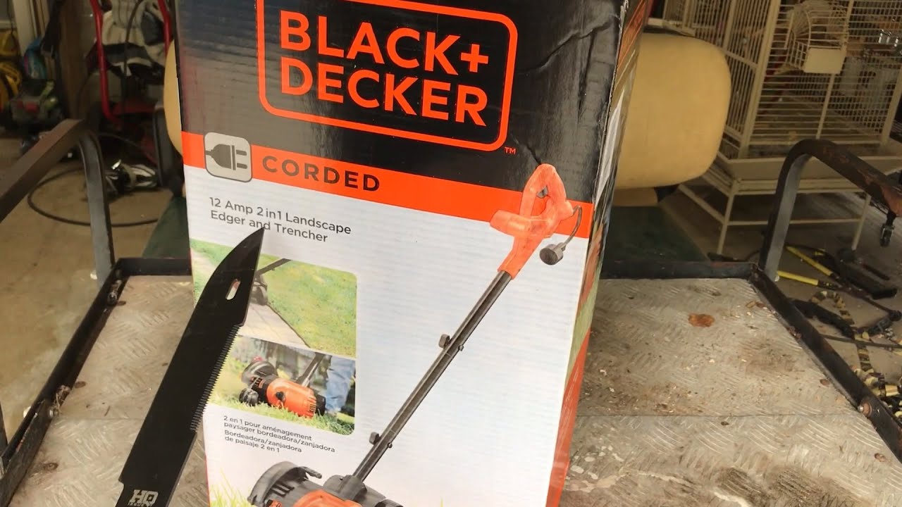 BLACK+DECKER Edger & Trencher, 2-in-1, 12-Amp (LE750)