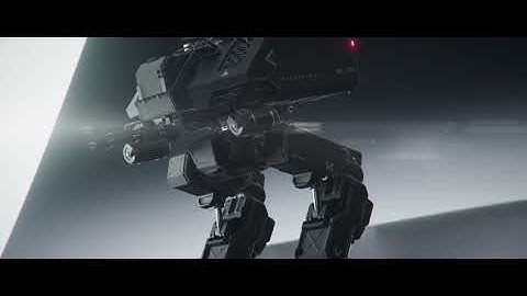 3D Animation . Riesig MKII Battlefield 2142