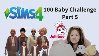 Jollibee, Plushies, and Many More | The Sims 4 100 Baby Challenge Part 5