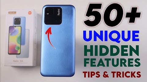 Redmi 10A Tips and Tricks | Redmi 10A Top 50+ Hidden Features in Hindi