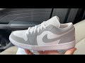 Nike wmns air jordan 1 low 'white wolf grey' 721799-Nike wmns air jordan 1 low white / wolf grey / aluminum