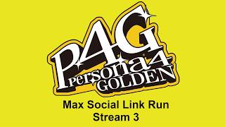 Kanji is safe! Now to wait until he recovers! | Persona 4 Golden Max Social Link Run - Stream 3