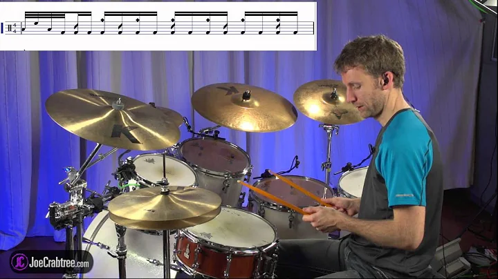 Drum Lesson : Fireball Intro - joecrabtree.com