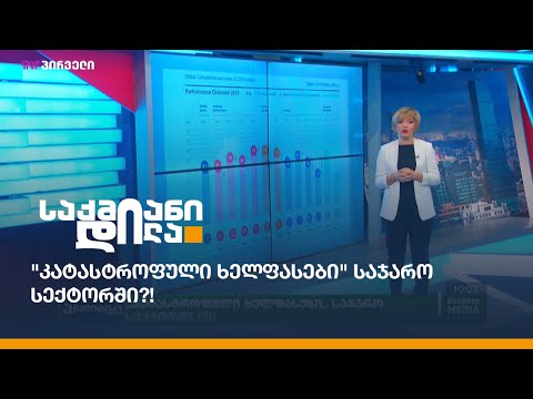 \"კატასტროფული ხელფასები\" საჯარო სექტორში?!