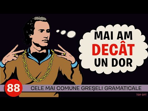 88 Cele Mai Comune GREŞELURI GRAMATCALE