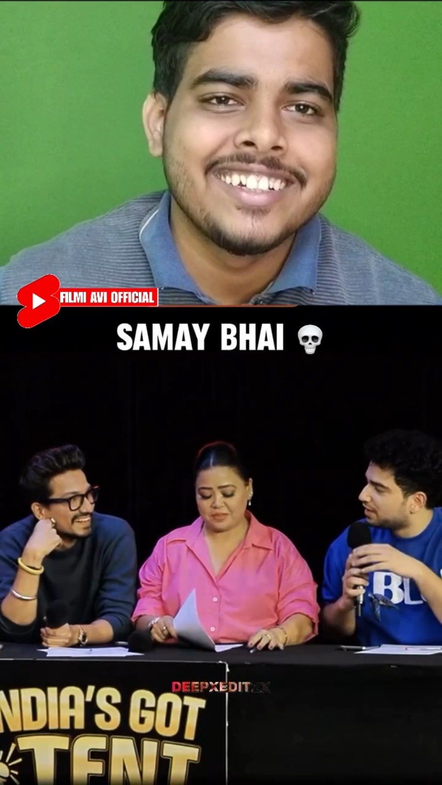 Samay Raina Roast Tony Kakkar video | India got latent Reaction Video | #shorts #remix
