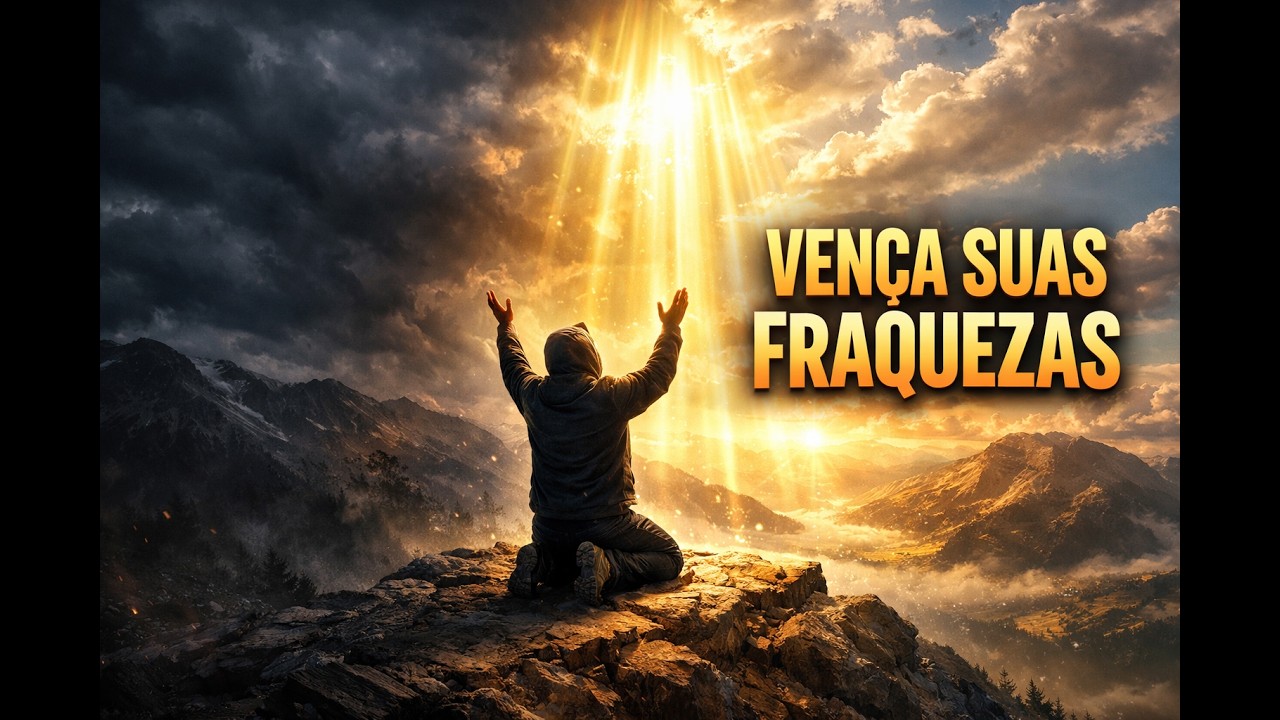 1️⃣ ORAÇÃO PODEROSA PARA VENCER SUAS FRAQUEZAS | Receba Força de Deus Hoje