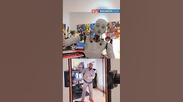 Robot Raps About Mars | Move AI Markerless MOCAP + Simulon + iClone + Blender #shorts #simulon